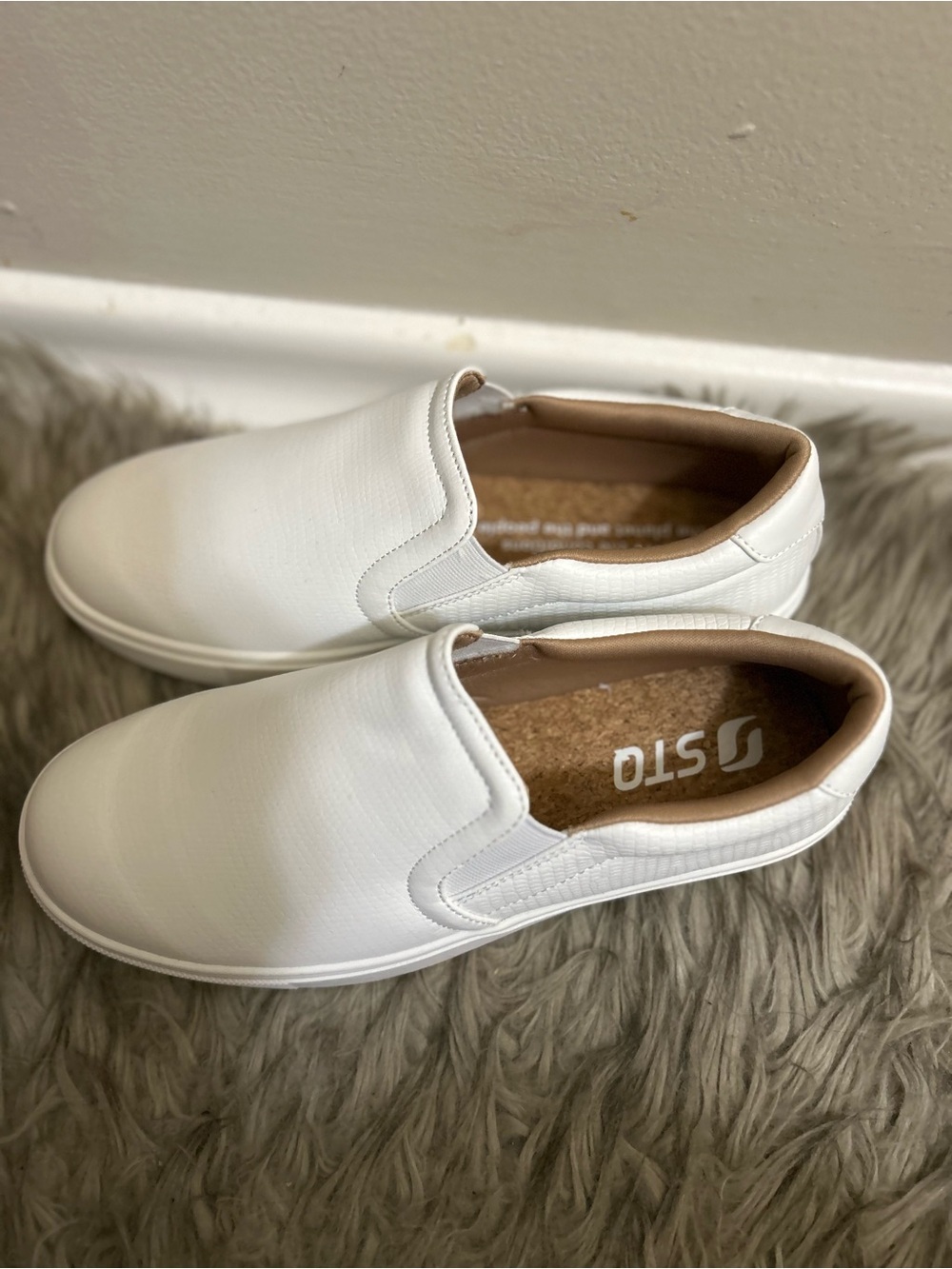Nursing shoes White Slip-On Casual Shoes